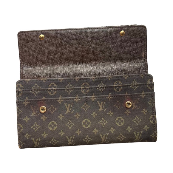 Louis Vuitton Mini Lin Monogram Long Wallet - Picture 3 of 7